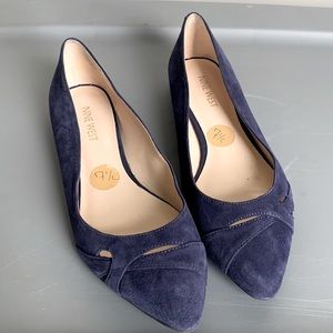 Nine West suede flats